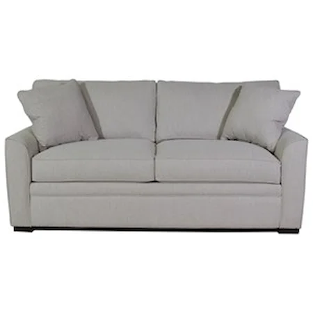 Transitional Full Sofa Sleeper with Flared Arms